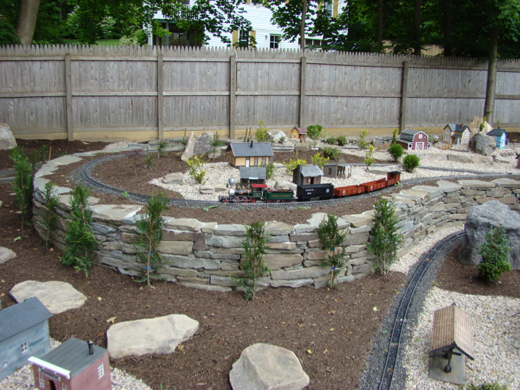 Custom Garden Railroad