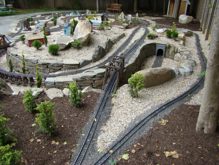 Custom Garden Railroad