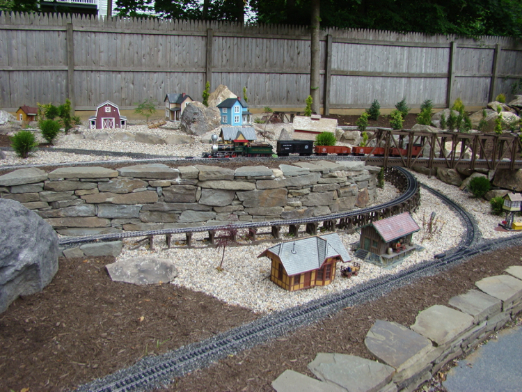 Custom Garden Railroad