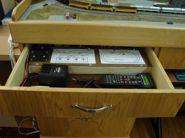 Railroad in a Desk